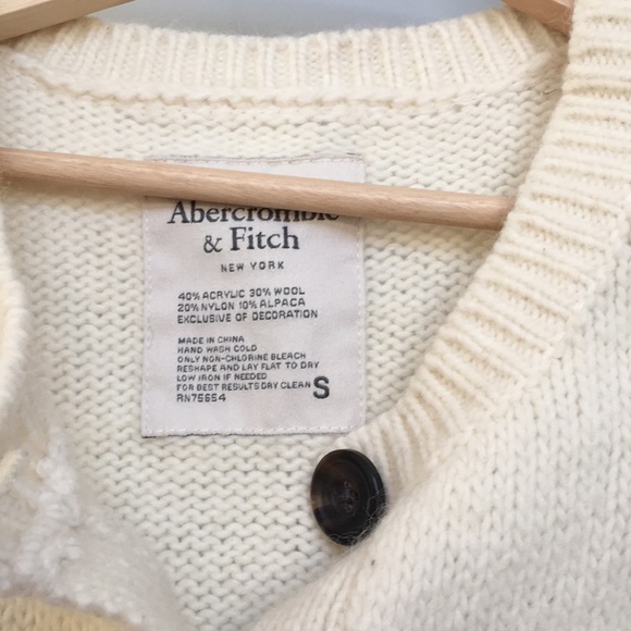 Abercrombie & Fitch wool cardigan - Picture 3 of 5